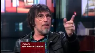 Danilo Gentili entrevista Lobão no Agora é tarde - 08/05/2013