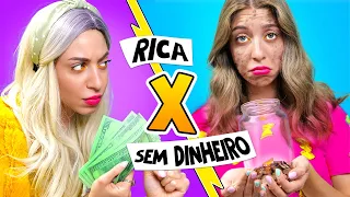 GAROTA RICA x A SEM DINHEIRO. Não Posso Comprar O Vestido Para A Peça | Musical por La La Lândia