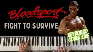 Bloodsport Soundtrack Fight to Survive (Paul Hertzog/Stan Bush) cover played live by Pedro Eleuterio