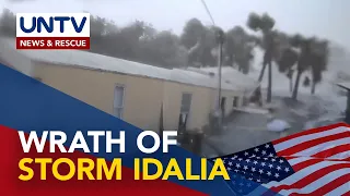 Tropical storm Idalia leaves trail of destruction across southeastern US