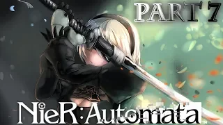 NieR Automata прохождение Part 7 (Встреча с А2)