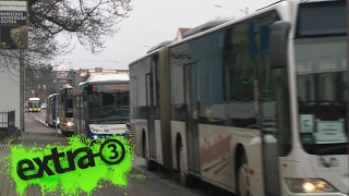 Realer Irrsinn: Doppelter Busverkehr in Gotha  | extra 3 | NDR