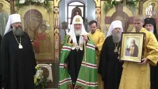 Патриарх Кирилл посетил Покровский храм Ханты-Мансийска