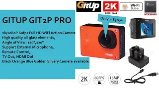 Best Budget Action Camera for Moto-Vlogging | GitUp Git2P Pro 2K Panas0nic Sensor | Unboxing