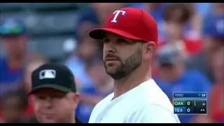 July 25, 2016-Oakland Athletics vs. Texas Rangers