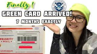 MY USA GREEN CARD ARRIVED IN MAIL | PERMANENT RESIDENT CARD TAKING SO LONG, things you need to know!