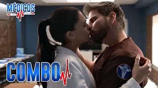 Médicos, línea de vida - C-56: Regina y David se besan | Las Estrellas