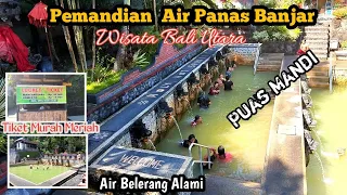 Wisata Pemandian Air Panas Banjar Di Kabupaten Buleleng Bali Utara//Air Belerang Alami Sehat Segar