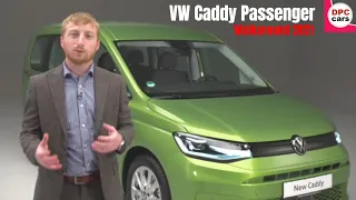 Volkswagen Caddy Passenger Van Walkaround 2021