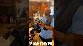 MIKE TYSON WANTS ALL THE SMOKE; SHOWS OFF NEW “SMOKIN’ GUN”