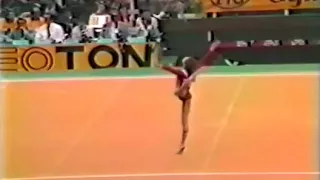 1st T URS Tatiana Frolova FX   1983 World Gymnastics Championships 9 800