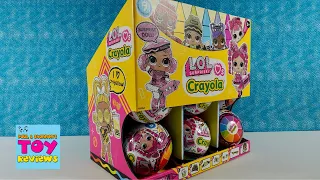 LOL Surprise Loves Crayola Doll Blind Box Opening Review