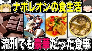 【ゆっくり解説】本当に美食家だったのか！？ナポレオンの食生活【歴史】