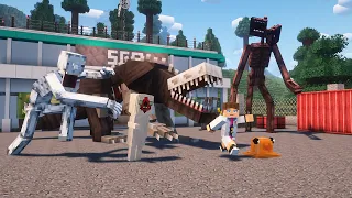 TODOS OS SCPS ESCAPARAM NO MINECRAFT !! O FILME