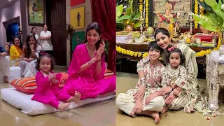 शिल्पा शेट्टी ने बेटी समिशा के लिए Daughter's Day पर लिखा खास नोट | Shilpa Shetty video with Samisha