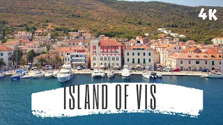 Beautiful Island Of Vis, Croatia🏖🌊 |4k|🎥