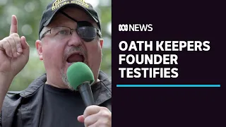 Oath Keepers founder Stewart Rhodes defends his actions in testimony | ABC News