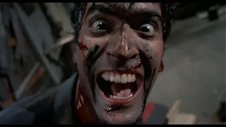 Ash goes mad | Evil Dead II (1987)