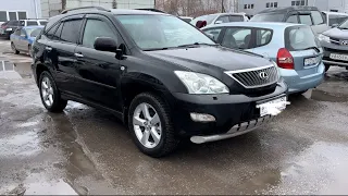 Lexus RX-350, который шумит, стучит и доставляет неприятные ощущения