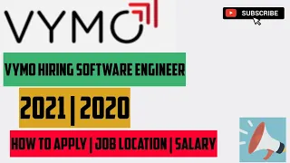 Vymo Hiring Software Engineer | Latest off campus drive 2021 | 2020 | How to Apply | Apply Now