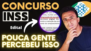 Atenção!!! Pouca Gente Percebeu isso no Edital do concurso INSS 2022 !!! Pode eliminar muitos !!!