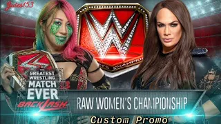 Asuka vs Nia Jax WWE Backlash Custom Promo 2020