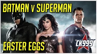 Batman V Superman: Hidden Easter Eggs & Secrets