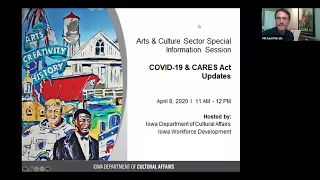 Special Resources Related to Covid-19 for Iowa's Arts, Culture and Creative Industries