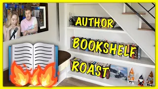 Author Bookshelf Roast!🔥 📖 🔥