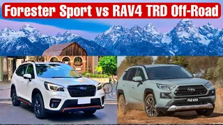 2022 Subaru Forester Sport vs 2022 RAV4 TRD Off-Road