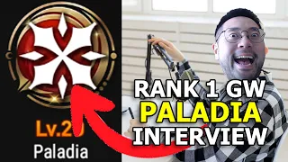 INTERVIEWING RANK 1 GW PALADIA