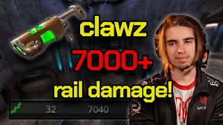 Quake Champion Clawz is back and hitting EVERY RAIL?