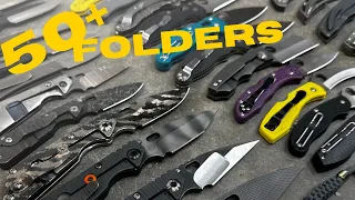 Knife Collection Update! Folding knives only, 9/10/2023