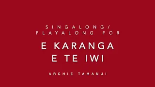 E Karanga e te iwi