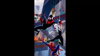 Tous les Spider-Man dans le film Spider-Man : Across The Spider Verse (le film Spider-Man) #shorts