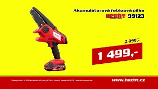 HECHT 99123 - akumulátorová řetězová pila