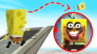 Who has the LONGEST JUMP in SPONGEBOB.EXE?