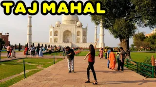 Taj Mahal Walking Tour (Agra, India) [4K]