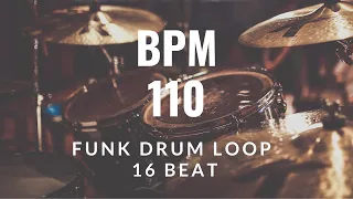 Funk DRUM LOOP - 110 BPM | 16 BEAT | 드럼비트 110