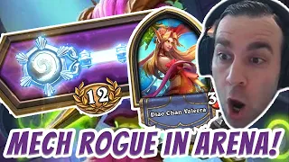 Can a Tempo Rogue go 12 Wins in this Meta?!?!? - Hearthstone Arena