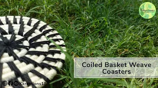Coiled Basket Weave Coasters | DIY | Traditional Crafts