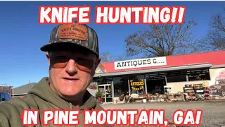 Knife Hunting Adventure In Pine Mountain, GA!