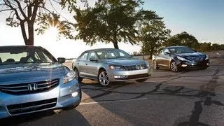 2012 Volkswagen Passat vs. 2011 Honda Accord, 2012 Hyundai Sonata - Comparison Test - CAR and DRIVER