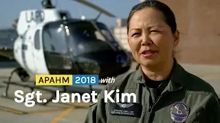 APAHM 2018 With LAPD Supervisor Pilot Janet Kim