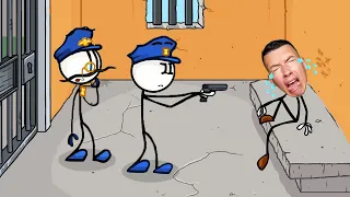 JE SUIS ENFERMÉ DANS LA PIRE PRISON DU MONDE ! (Stickman Escaping The Prison)