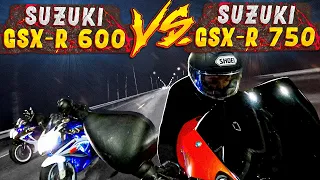 ЗАРУБА GSX-R 600 vs GSX-R 750