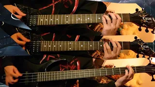 Nightwish - I Want My Tear Back 4K Guitars and Bass cover