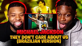 BabanTheKidd Michael Jackson- They Don't Care About Us (Brazil Version) REACTION!! Woman tackled MJ!