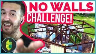 NO WALLS Build Challenge (Treehouse) | The Sims 4