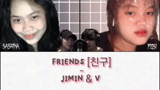 BTS (방탄소년단) JIMIN & V - FRIENDS (친구) | Cover by Febi & Sabrina